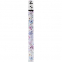 Presentpapper - B: 50 cm - Blommor i Pastell - 5 m