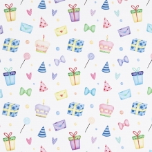 Presentpapper - B: 50 cm - Redo För Fest - 5 m