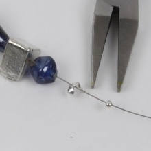 Smyckewire Silver 0.38 mm 100 meter Smyckes Wire Binding Ståltråd