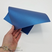 Pärlemo Papper A4 Mörkblå 20 ark 220g Pärlemorpapper Metallpapper