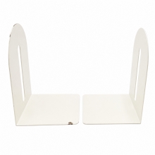 Bokstöd i Metall - H: 15 cm - 2 st - 2:a Sortering