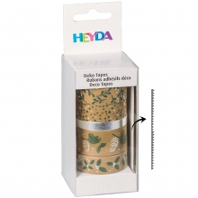 Dekorationstejp 5-pack - Green Glossy Twigs