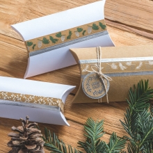 Dekorationstejp 5-pack - Green Glossy Twigs