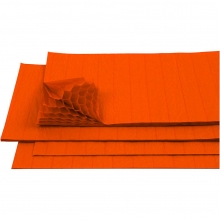 Dragspelspapper - 28x18 cm - 8 ark - Orange