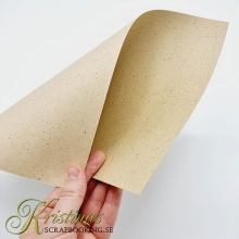 Mönstrade Papper A4 Peppar Brun 20 ark 220 g