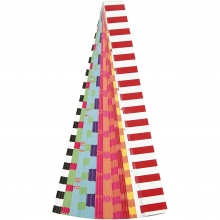 Girlangstrimlor med tryck 16 cm x 15 mm 2400 st Ballonger