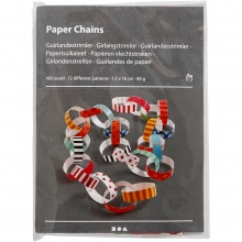 Girlangstrimlor med tryck 16 cm x 15 mm 2400 st Ballonger