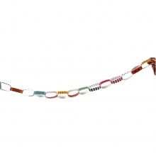 Girlangstrimlor med tryck 16 cm x 15 mm 2400 st Ballonger