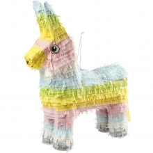 Piñata i Pastellfärger stl. 39x13x55cm Dukning Fest