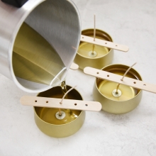 Konstruktionspinnar - Natur - 1,8x15 cm - 20 st