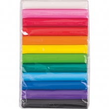 Leklera Modellera - 12 Mixade Färger - 200 g - Knorr Prandell