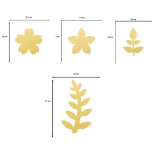 Stans Vaessen - Punch - Set Flower and Leaf
