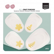 Stans Vaessen - Punch - Set Flower and Leaf