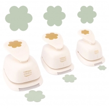 Stansar i Set Vaessen - Flower Lina 3 st - 15-38 mm