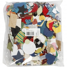 Utskurna Figurer av Handgjort Papper 25-130 mm 500g Pappersfigurer