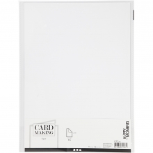 Papper A4 Vit 20 st 80 g Under 170 gram till scrapbooking, pyssel och hobby