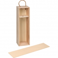 Träask För Flaska - Höjd 37 cm - Kejsarträ