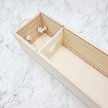 Träask För Flaska - Höjd 37 cm - Kejsarträ