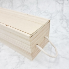 Träask För Flaska - Höjd 37 cm - Kejsarträ