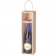 Träask För Flaska - Höjd 37 cm - Kejsarträ