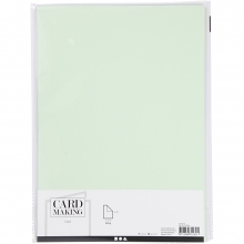 Strukturpapper A4 10-Pack Mint 220g Strukturkartong 220-250 gr