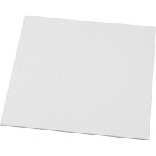 Målarplatta med Canvasduk 10 st - 20x20 cm - 3 mm