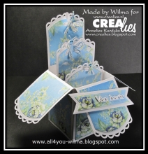 Dies Cardzz no. 2 Card in a box Crealies