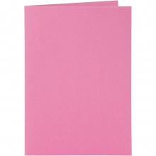 Kort och kuvert A6 Cerise 6 set C6 till scrapbooking, pyssel och hobby