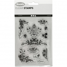 Clear Stamps För Evigt 11x15,5 cm Clearstamps Silkonstämpel