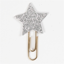 Gem dia. 30 mm Silver Stjärna 6 st Juldekorationer DIY
