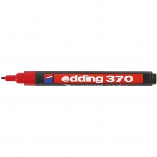 Edding 370 tusch Spets 1 mm Röd Märkpenna