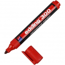 Edding 300 tusch Spets 1,5-3 mm Röd Märkpenna
