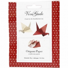 Origamipapper 10 x cm 80 g Copenhagen 50 ark