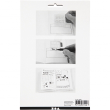 Schablon till Bullet Journal 12,5x17,5 cm Månader