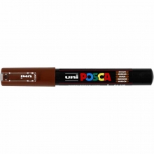 Posca Penna Extra Fine Bullet PC-1M - Brown - 0,7 mm