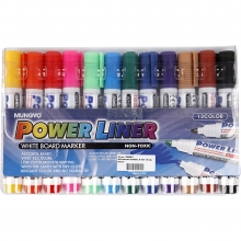 Mungyo Whiteboardmarkers 4 mm Spets 12-pack BÄST I TEST