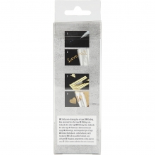 Dekorationsfolie Metallic Guld 15,5x50 cm