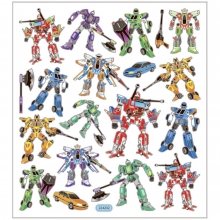 Stickers 15x16,5 cm ca. 19 st Transformers Klistermärken