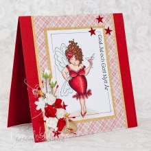 Cardstock Florence 20-pack - Canvas - Poppy Vallmoröd