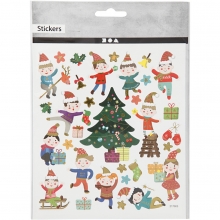 Stickers Barnens Jul 15x16,5 cm Klistermärken