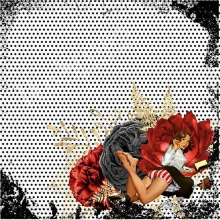 Paper Pack Rox Stamps Pin Up Girls 14x14 cm Scrapbooking Papper