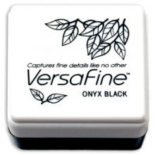Stämpelfärg Versafine - Onyx Black - Liten Dyna