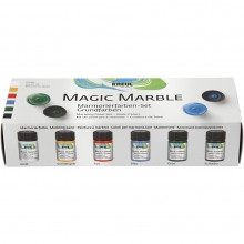Magic Marble Marmoreringsfärg Bas färger