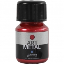 Metallisk Röd Akrylfärg