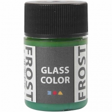 Glasfärg frost Grön 35 ml till scrapbooking, pyssel och hobby