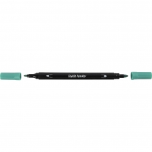 Förpackning med 6 textiltuschpennor i standardfärger.