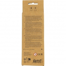 Förpackning med 6 textiltuschpennor i mixade färger.