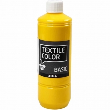 Textil Färg - Primärgul - 500 ml