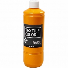 Textil Färg - Gul - 500 ml