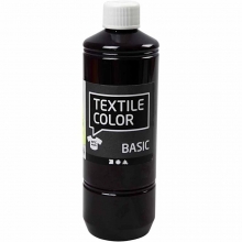 Textil Färg Rödviolett 500 ml Textilfärg Basic